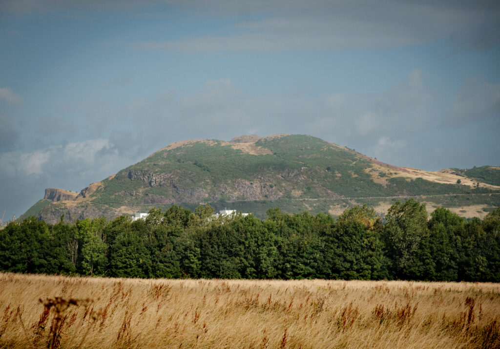 Arthur's Seat as seen from Craigmillar Castle